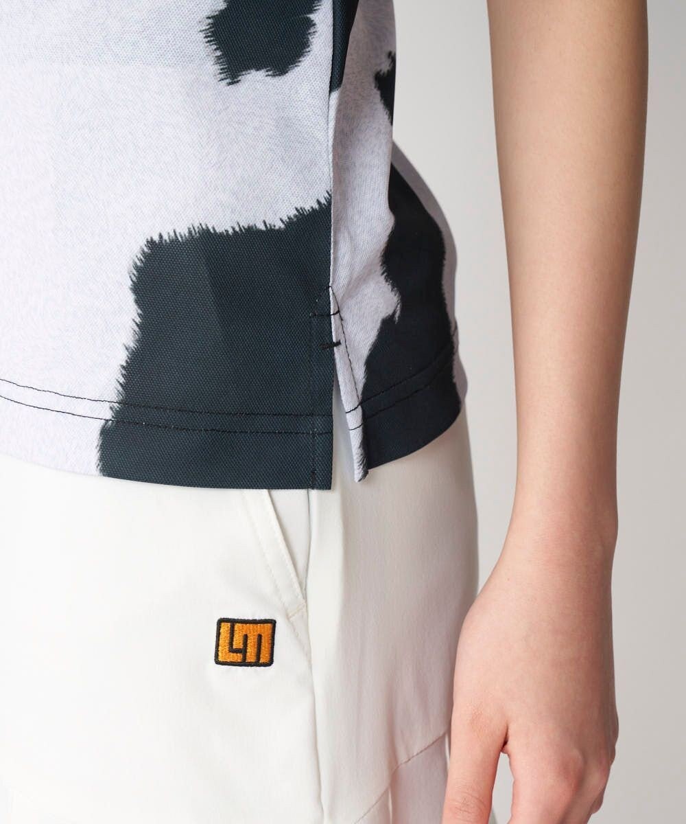 FILA GOLF／marie claire 【Loudmouth】柄ポロシャツ 