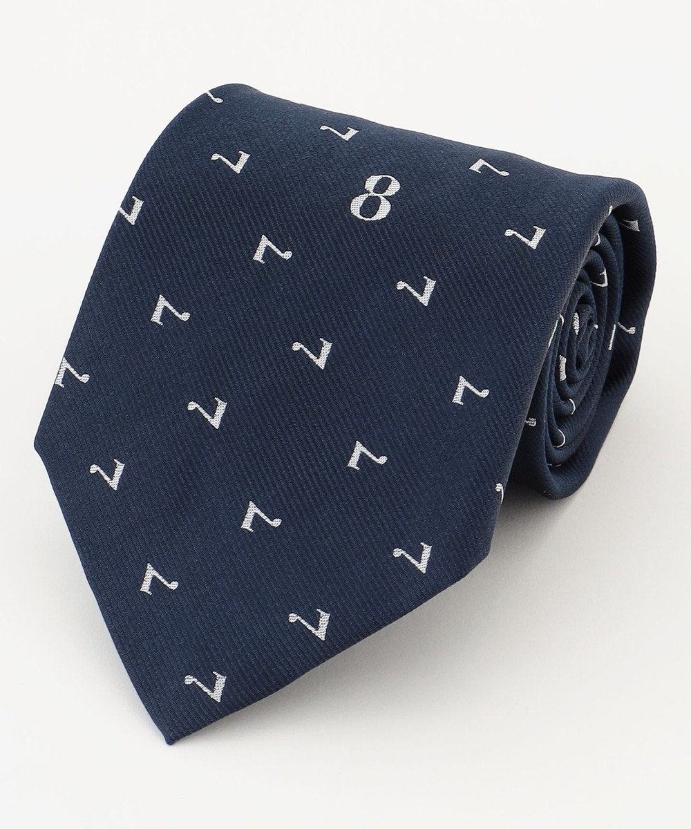 J.PRESS MEN 【J.PRESS JOKE TIE COLLECTION】七転び八起き ブルー系8