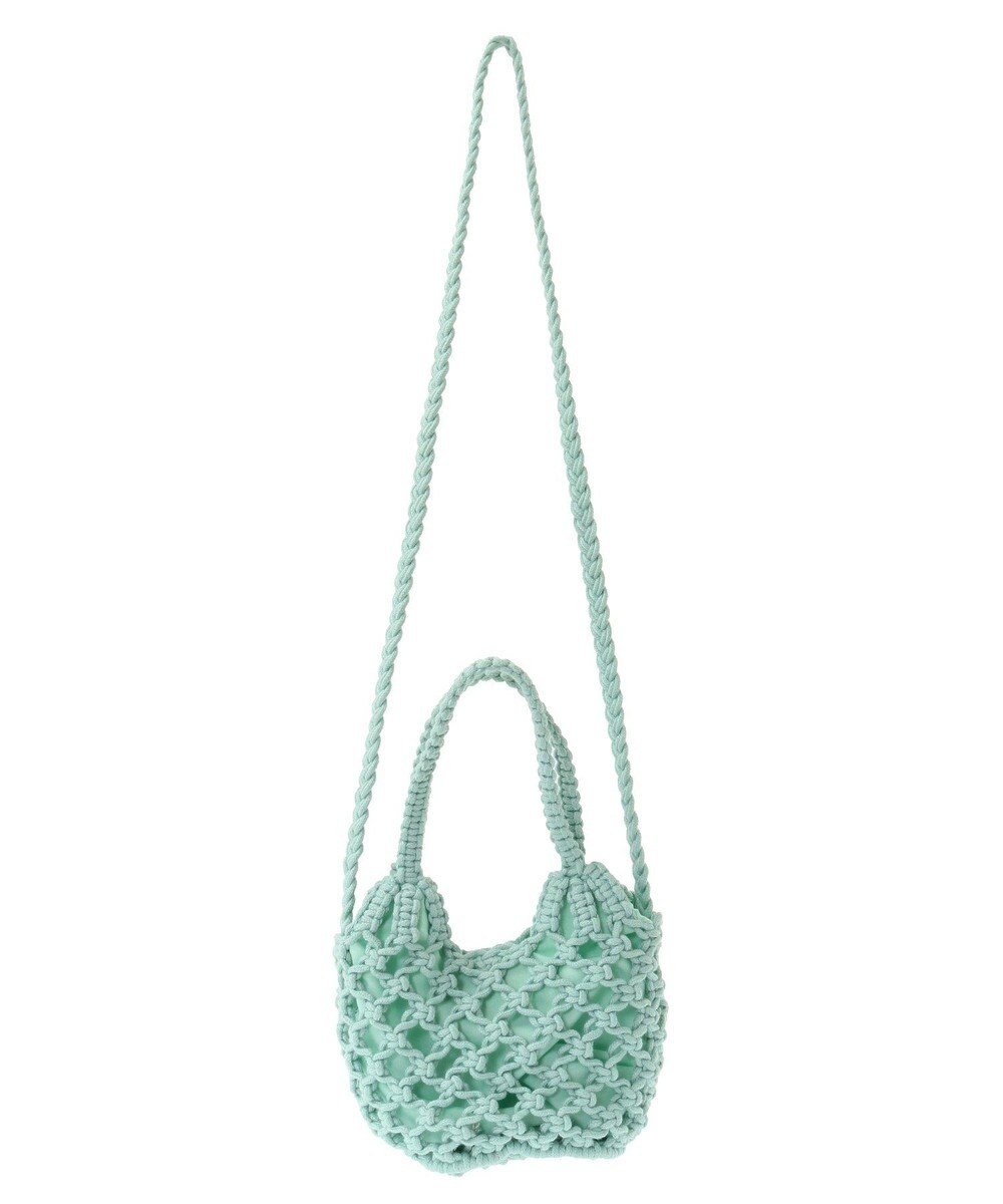 CRAFT STANDARD BOUTIQUE 別注/maison vert マクラメ手編みショルダーバッグ 