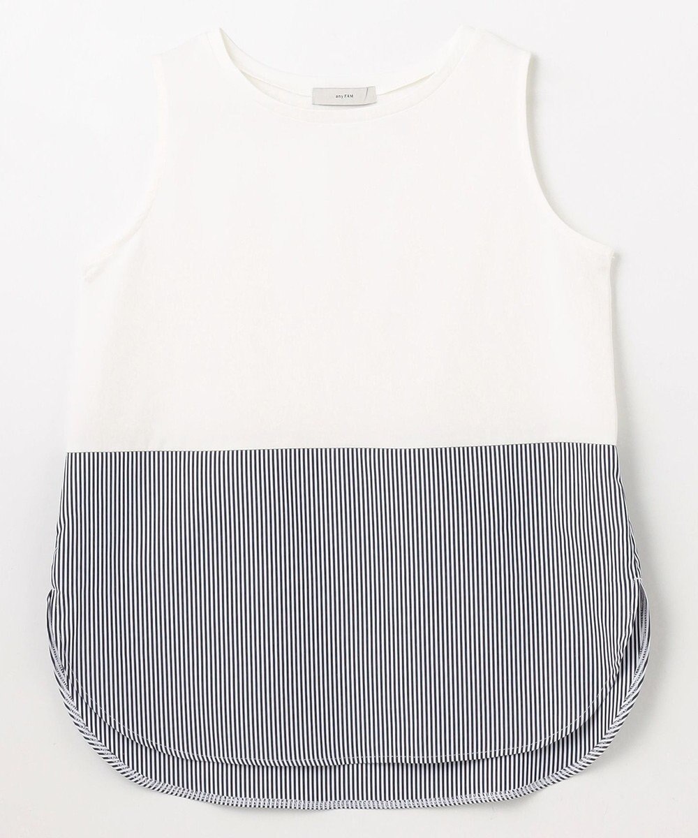 ANY L 【洗濯機可】ラウンドヘムコンビインナー 