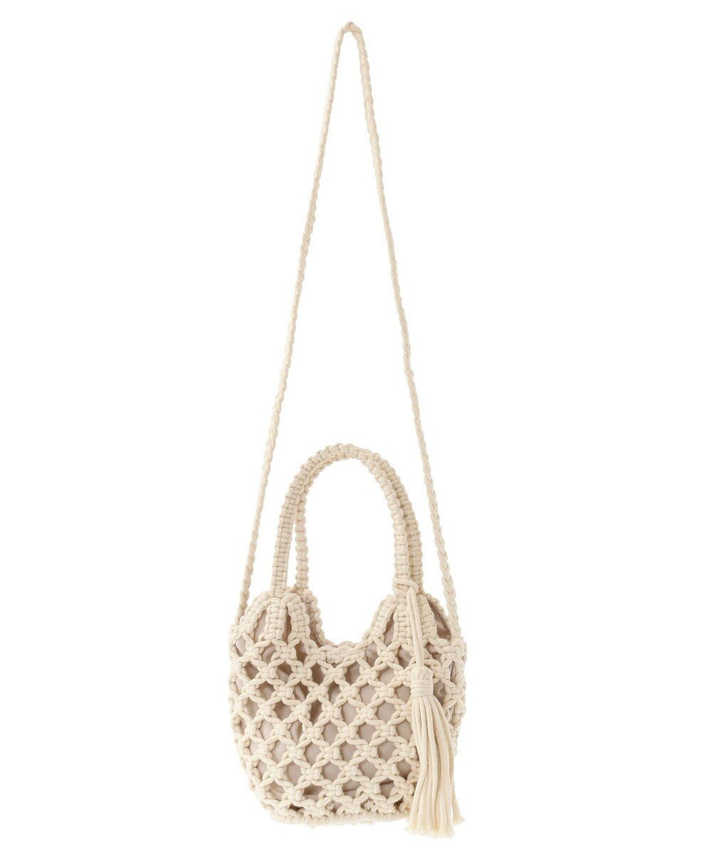 CRAFT STANDARD BOUTIQUE 別注/maison vert マクラメ手編みショルダーバッグ 