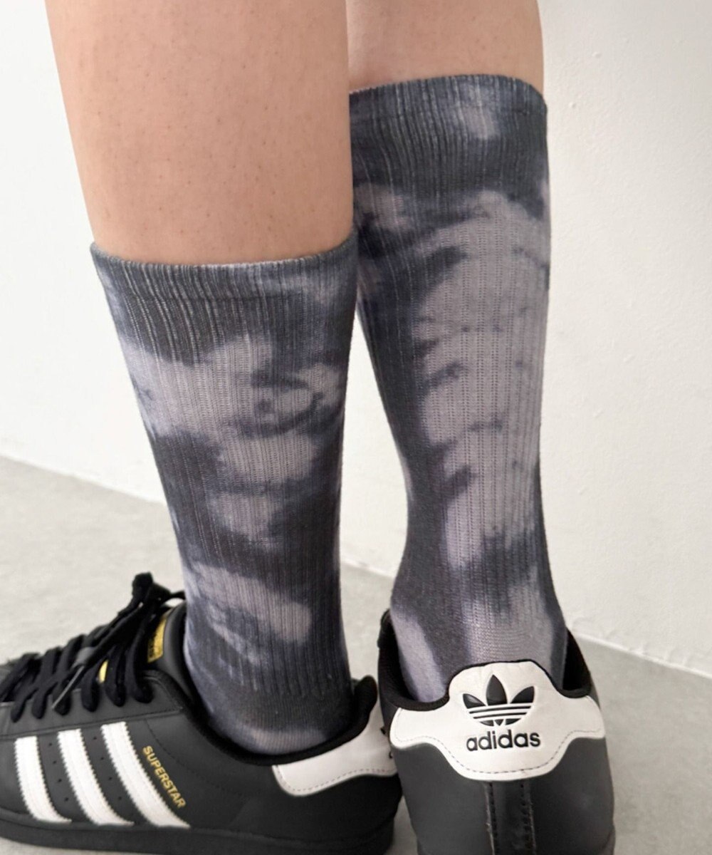 WEGO タイダイプリントソックス 