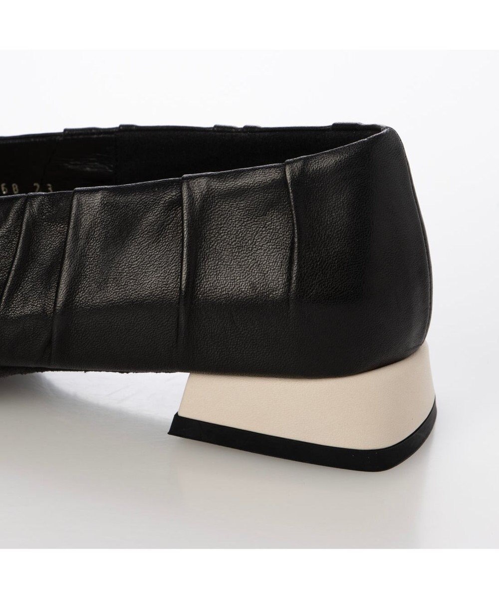 MODE ET JACOMO <D'ICI>ドレープデザインフラットシューズ 