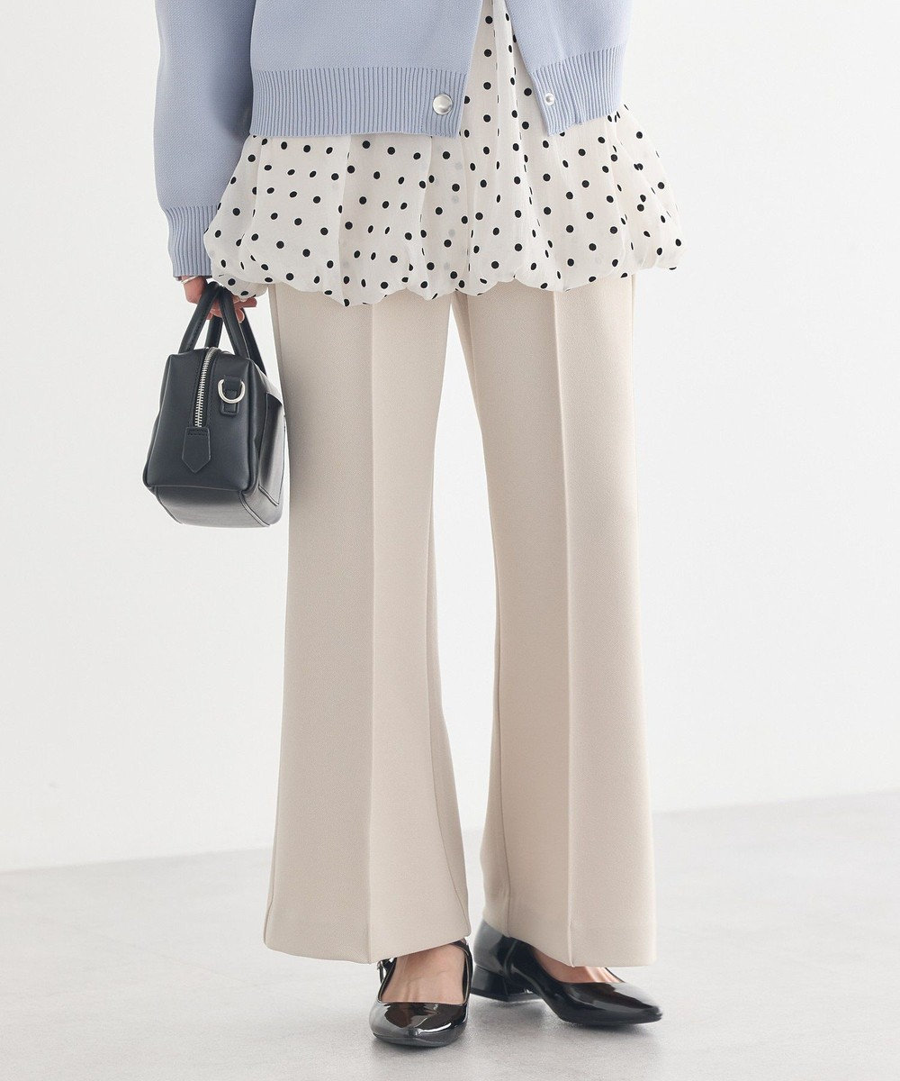 earth music&ecology センターシームフレアパンツ 