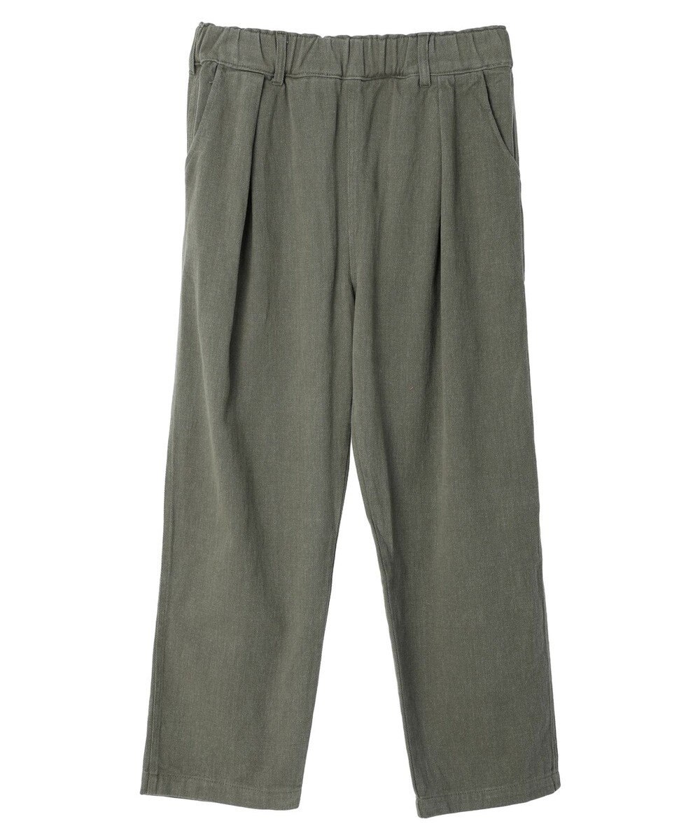 CRAFT STANDARD BOUTIQUE ピグメントツイル　Ｗタックリラックスパンツ 