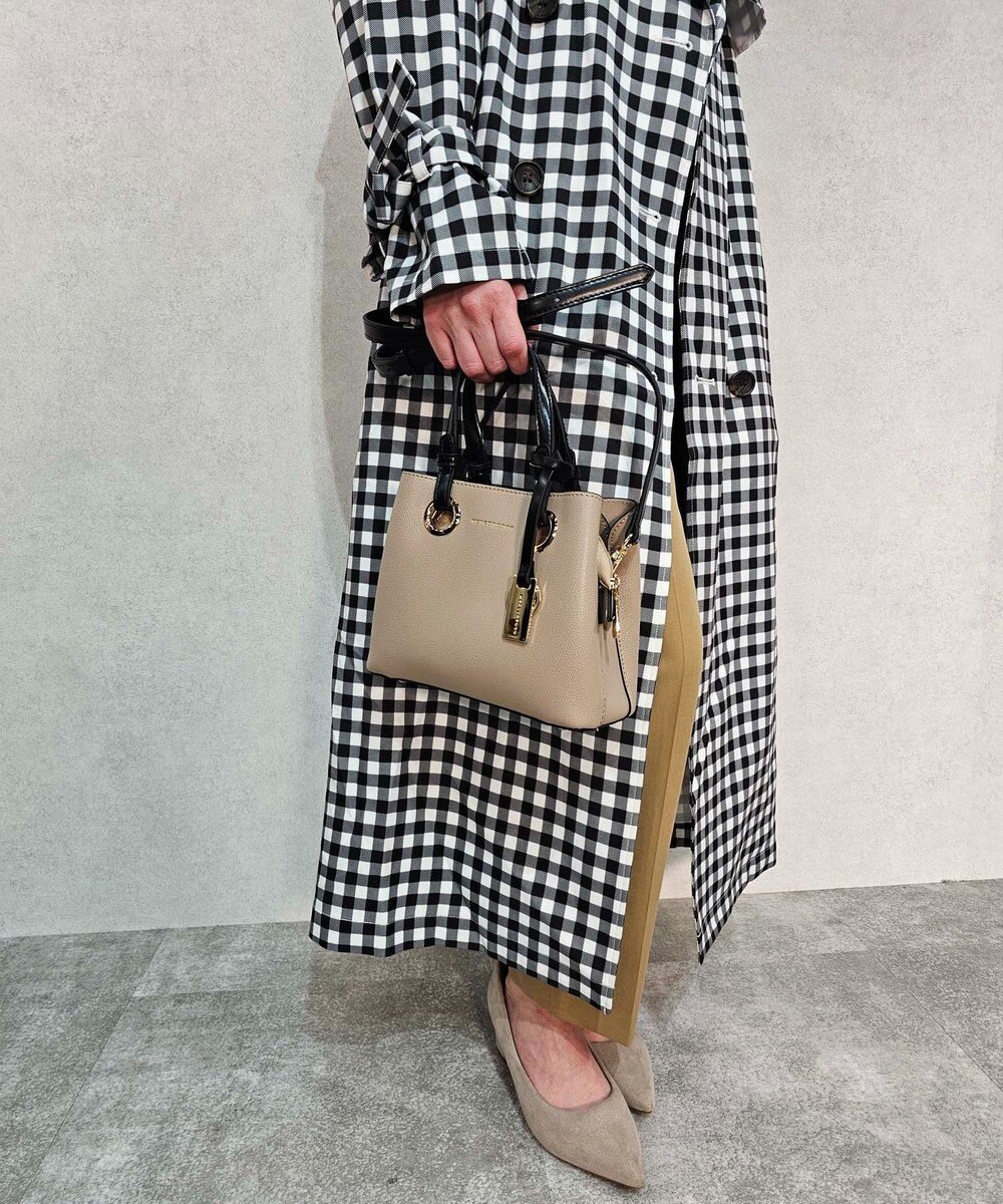 style code 【MERCURYDUO/マーキュリーデュオ】メタルアイレット　ミニショルダーバッグ、ハンドバッグ 