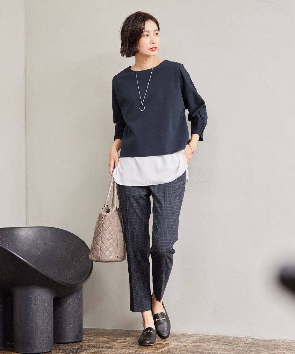 J.PRESS LADIES ノットリング ワントップ ネックレス 