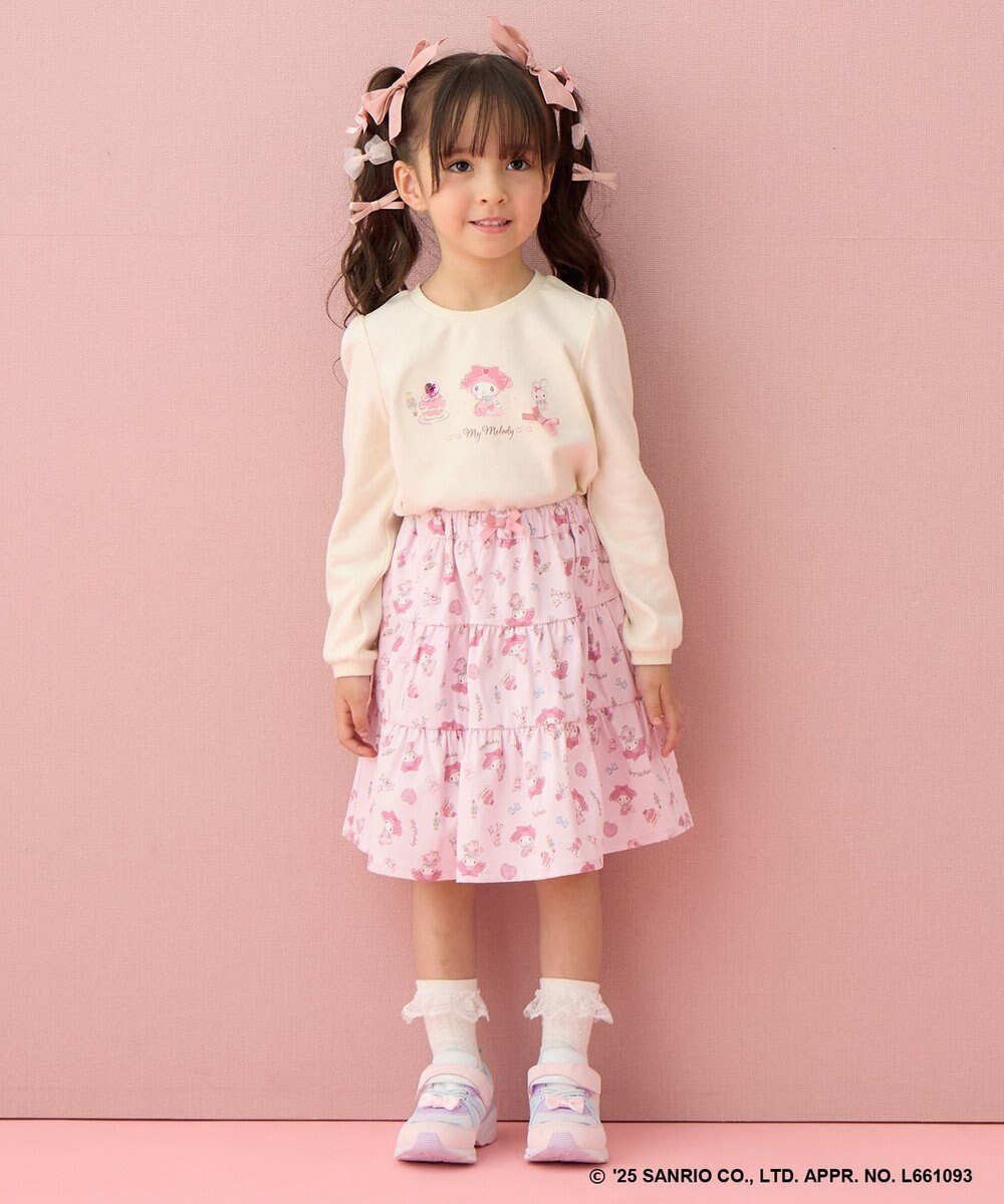 ANY KIDS 【マイメロディ＆クロミ×ANY KIDS】長袖Tシャツ 