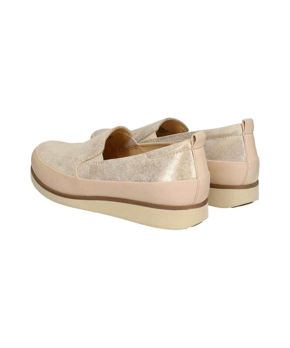 INTER-CHAUSSURES ＜衝撃軽減・防カビ抗菌＞【BUSSOLA】撥水レザースリッポンスニーカー 