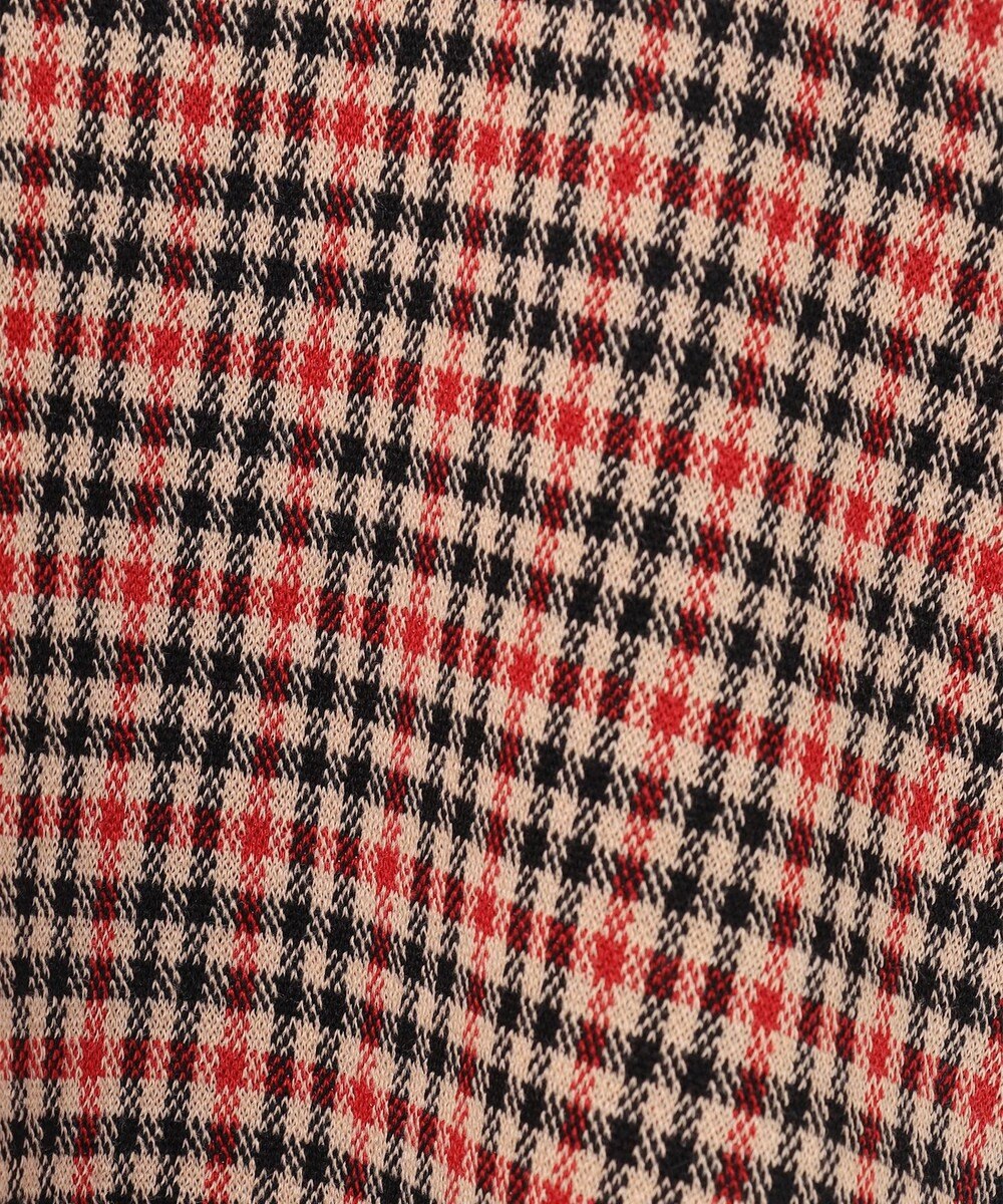 組曲 KIDS 【90-100㎝】チェックジャガード ワンピース 