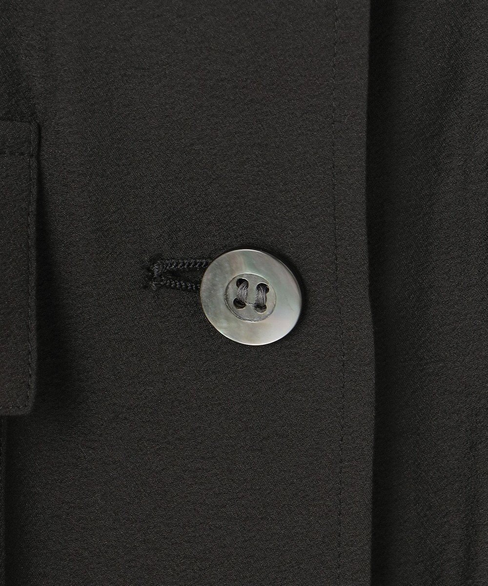 BEIGE， 【洗える】AMARYLLIS / ウエストベルトシアーサファリジャケット 