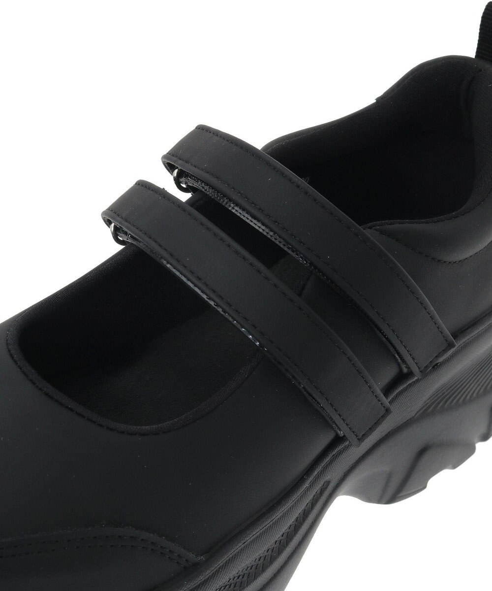 Green Parks ・ｒｉｃｈ　ｂｌｕｅ　厚底ストラップスニーカー 