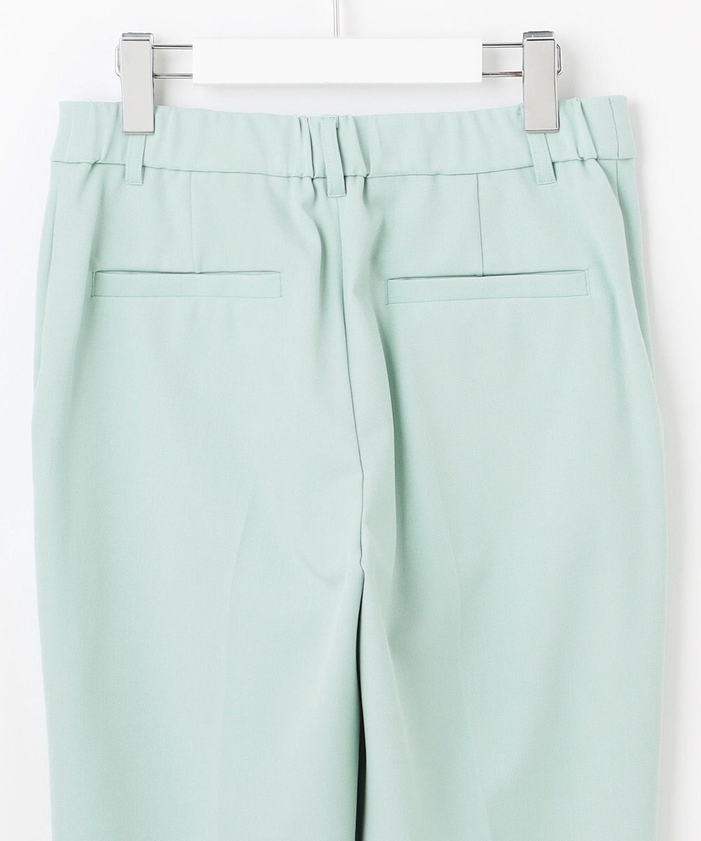 自由区 【撥水加工・洗える】TRギャバ裏起毛テーパード パンツ 