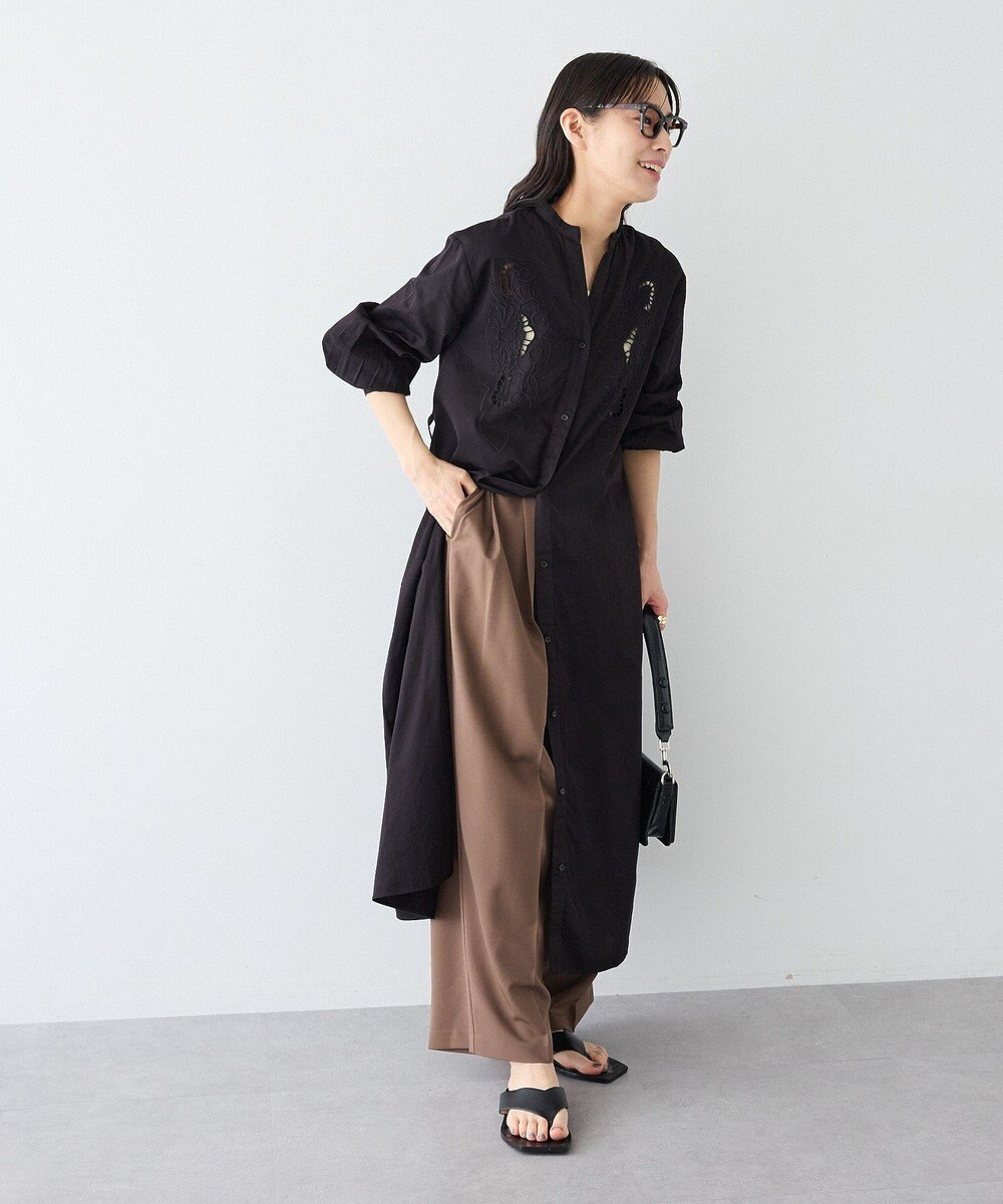 CRAFT STANDARD BOUTIQUE インド製 カットワークシシュウワンピース 