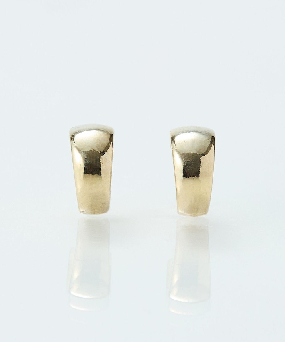 Phoebe 【金属アレルギー対応】【痛くないシリーズ】モードミニマルフープライトフィットイヤリング　ゴールド 