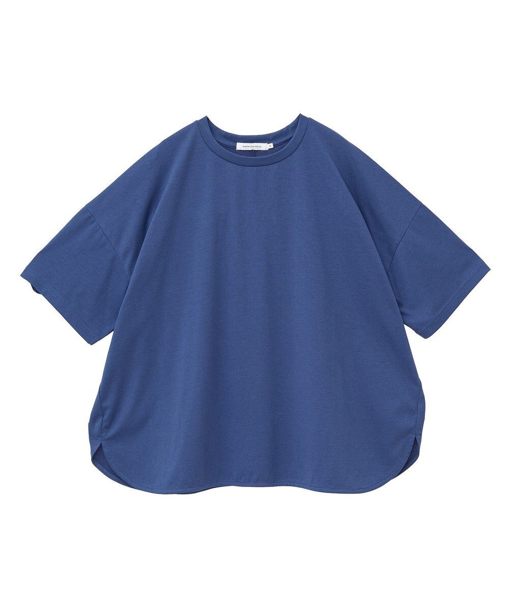 AMERICAN HOLIC バックフリルラウンドカットプルオーバー 