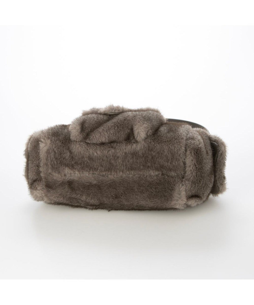 UNBILLION カシュカシュ cachecache / フェイクファーフラップポケット付き2wayショルダー 