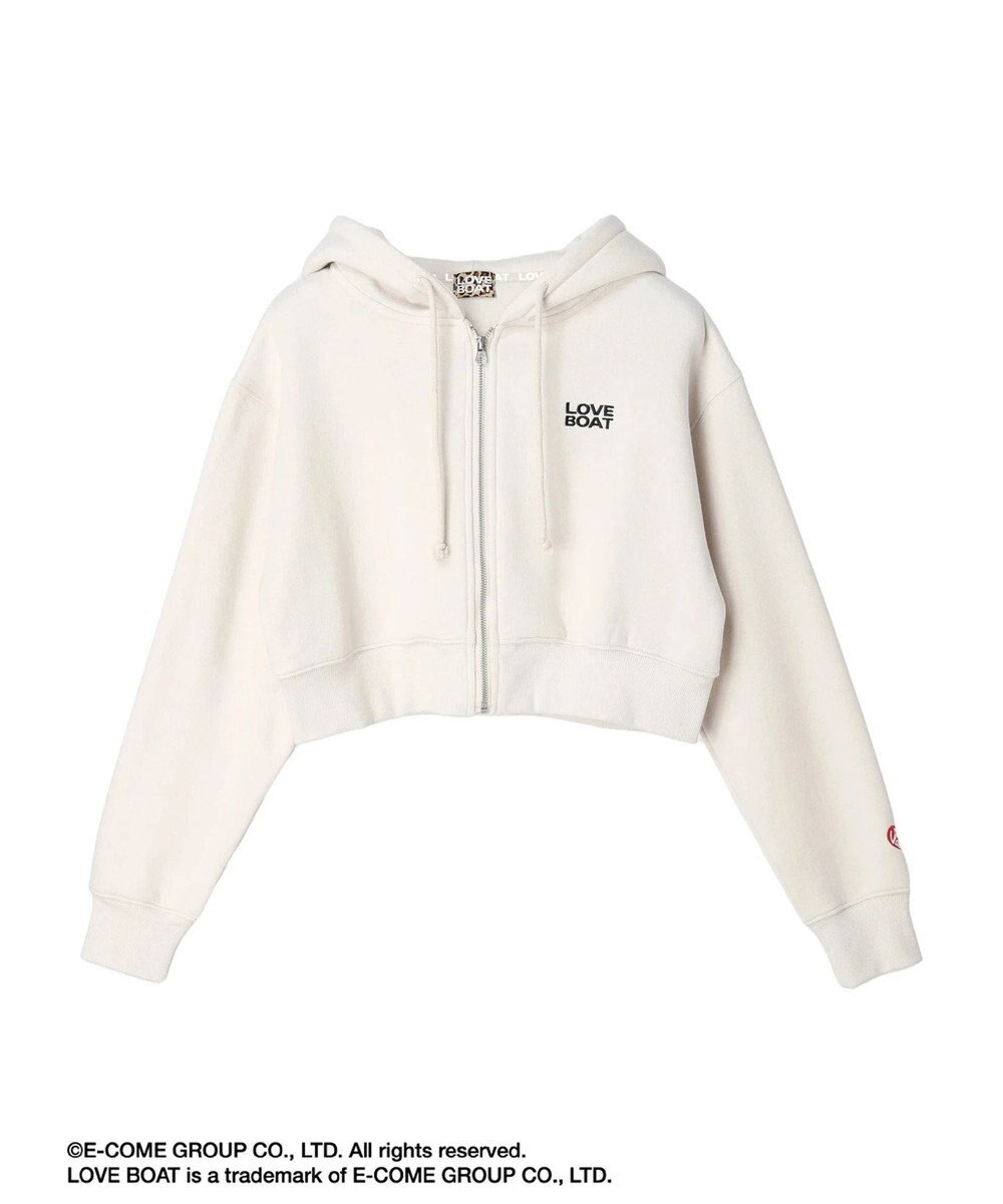 Green Parks ■別注　ＬＯＶＥ　ＢＯＡＴ　ショートＺＩＰパーカー 