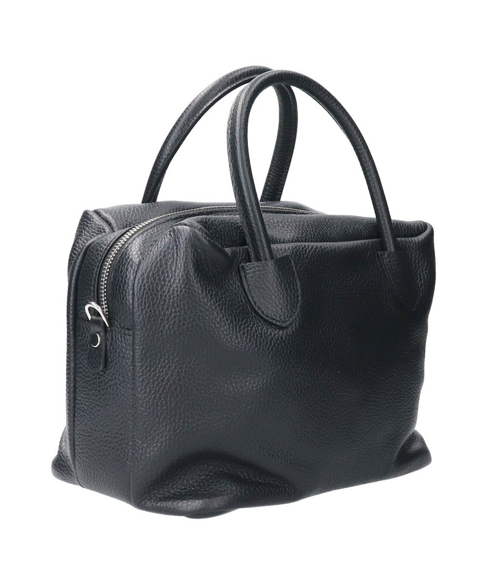 INTER-CHAUSSURES 【RIPANI】シュリンクレザースモールハンドバッグ 