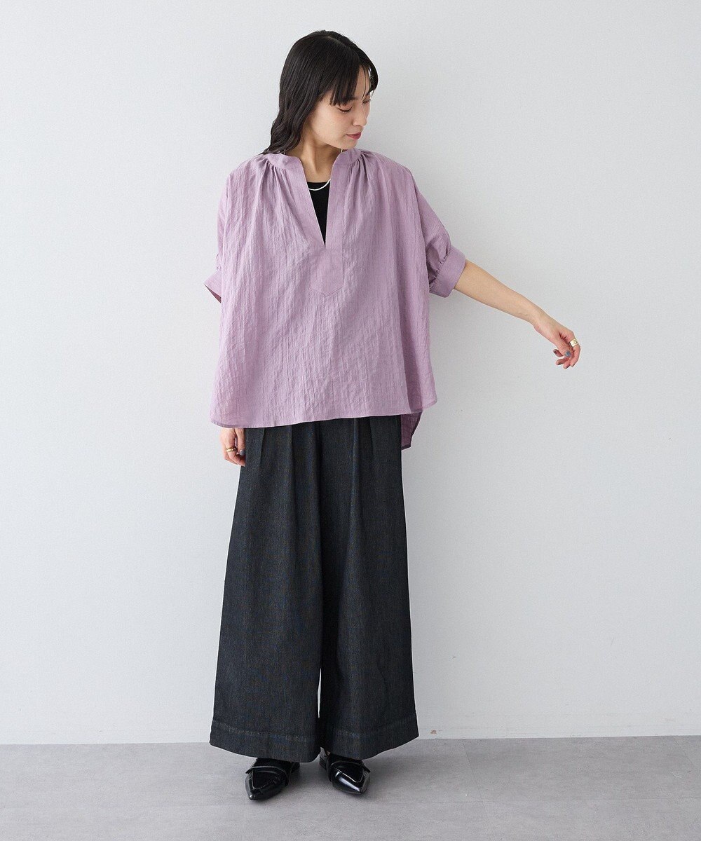 CRAFT STANDARD BOUTIQUE 3タックデニムパンツ 