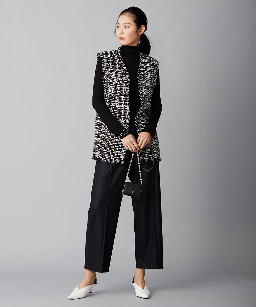 ICB ライトツイード ジレ 