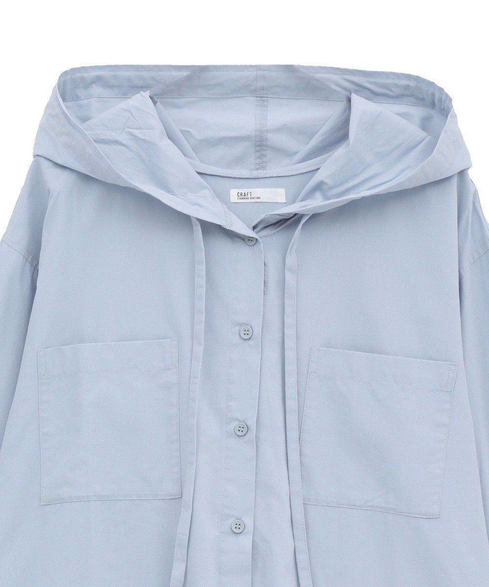 CRAFT STANDARD BOUTIQUE フーディーオーバーサイズシャツ 