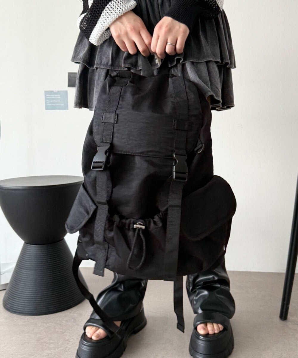 WEGO 【ユニセックス着用ITEM】3ポケットフラップリュック 