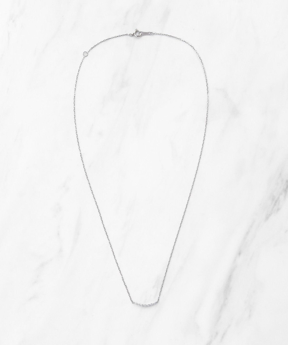 TOCCA 【WEB限定】FRILL DIAMOND NECKLACE プラチナ ダイヤモンド ネックレス 