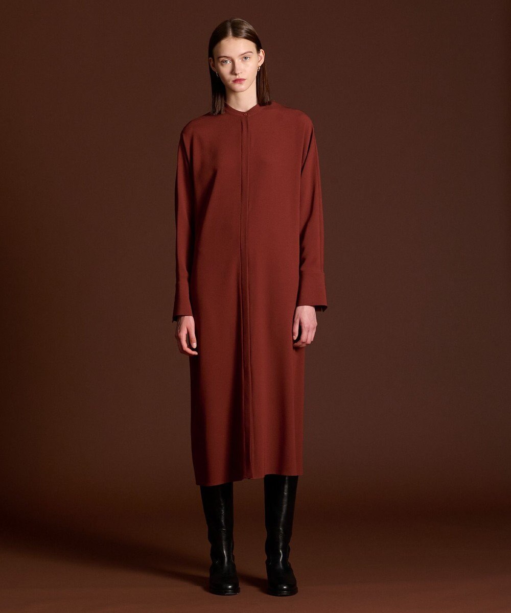 JOSEPH 【洗える】サテンジョーゼット　ドレス 