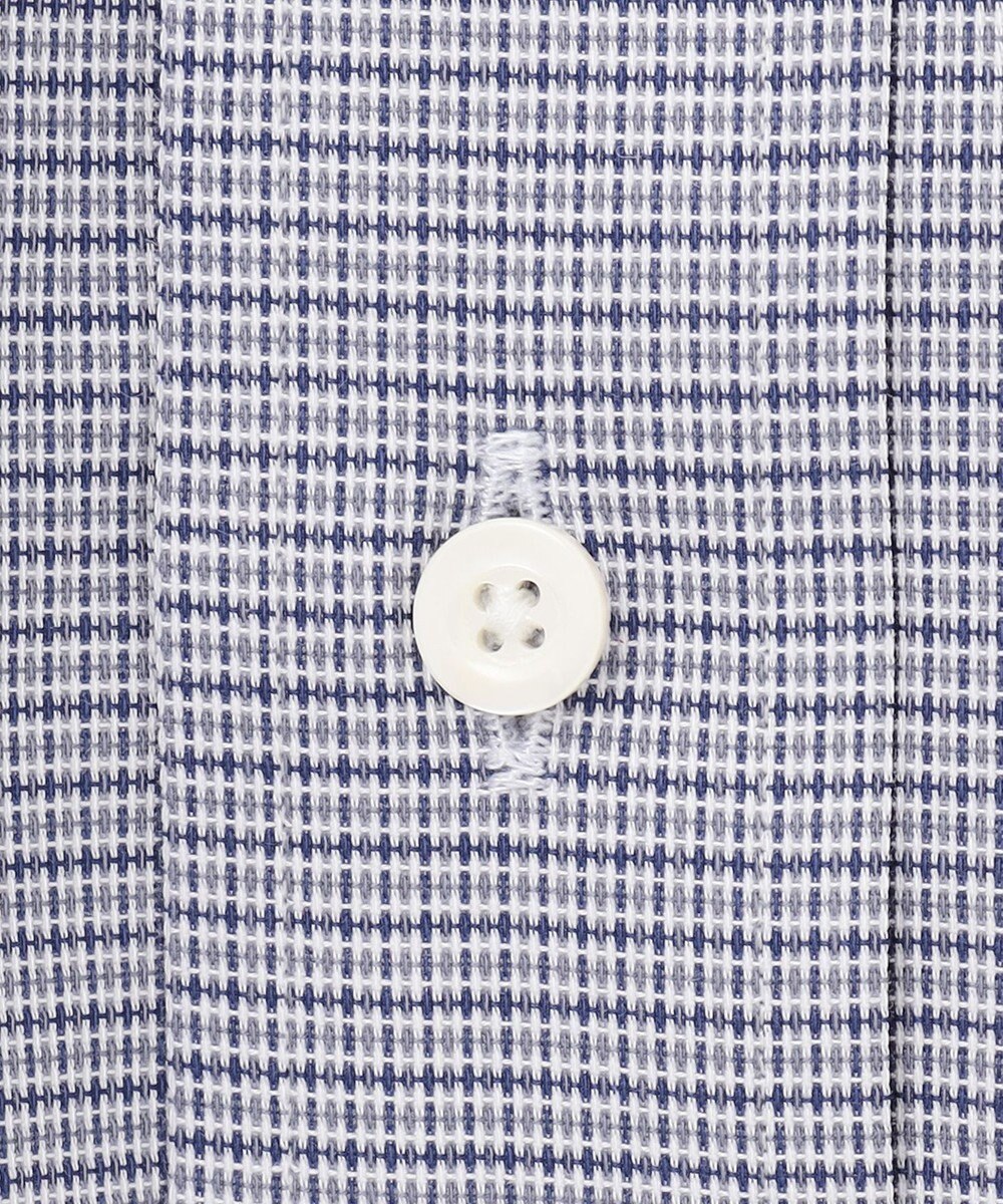 J.PRESS MEN 【EXTRA COMFORT / 形態安定・ストレッチ・抗菌防臭・速乾】パナマミニチェック 半袖シャツ/B.D. 