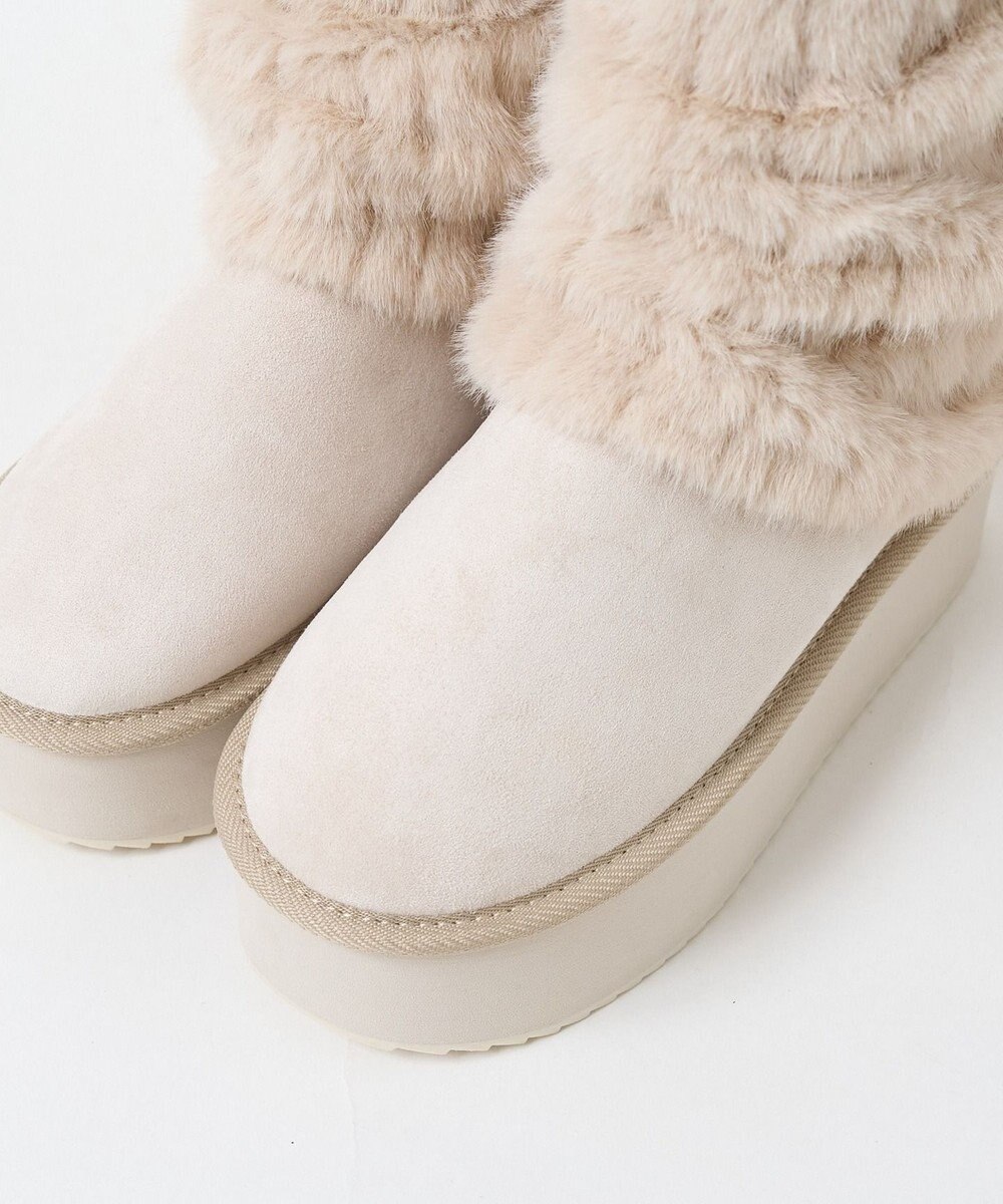 WEGO 【暖かい】2wayムートンタッチブーツ 