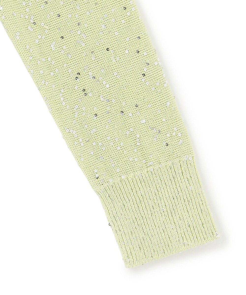 BEIGE， 【洗える】FENNEL / コットンスパンコールカーディガン 