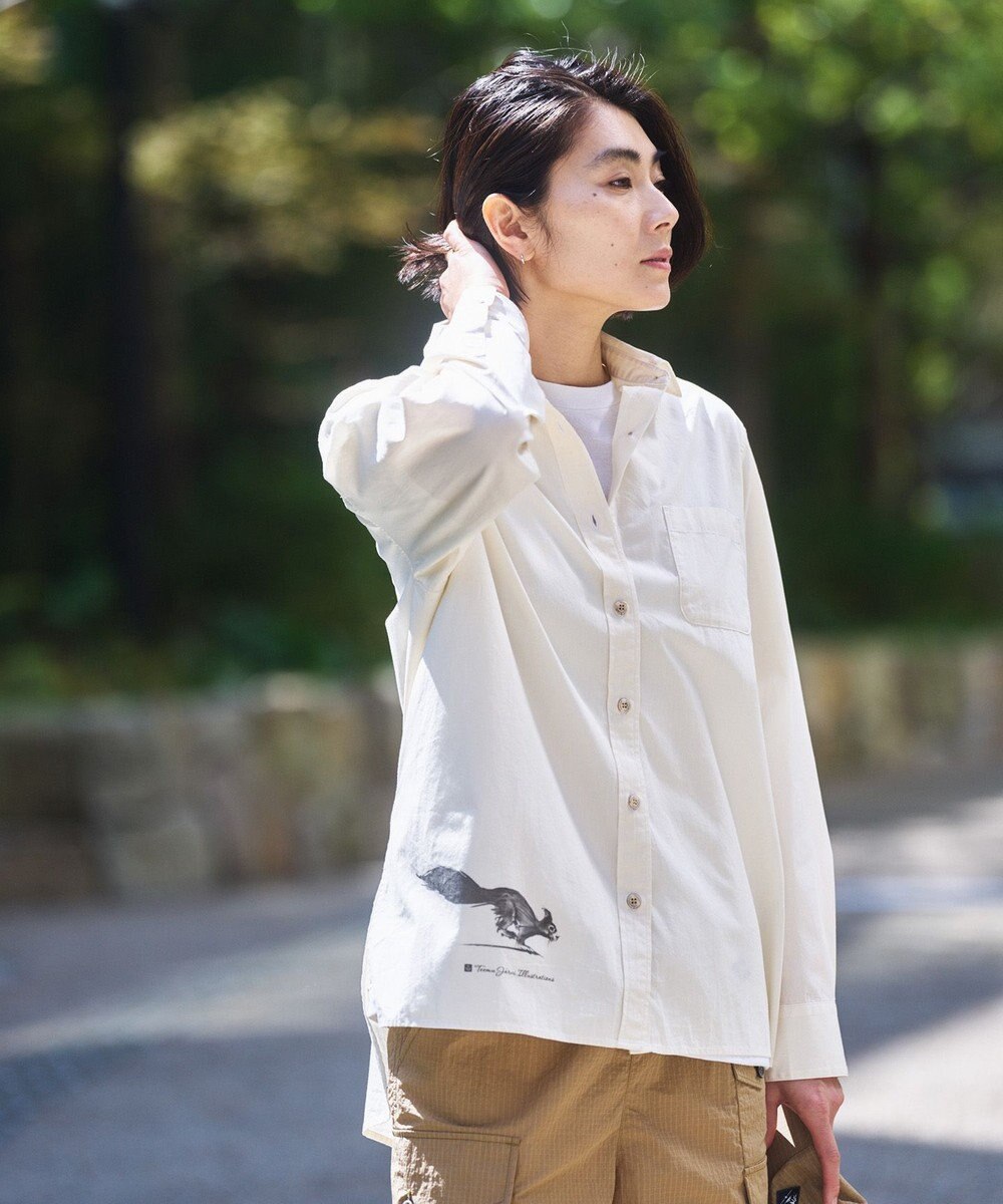 JOSEPH ABBOUD MOUNTAIN 【テーム ヤルヴィモチーフ・サスティナブル・オーガニック】オーガニックブロードシャツ 