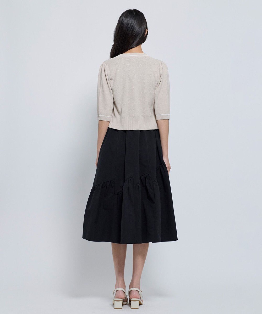 TOCCA HONEYCOMB MESH KNIT カーディガン 