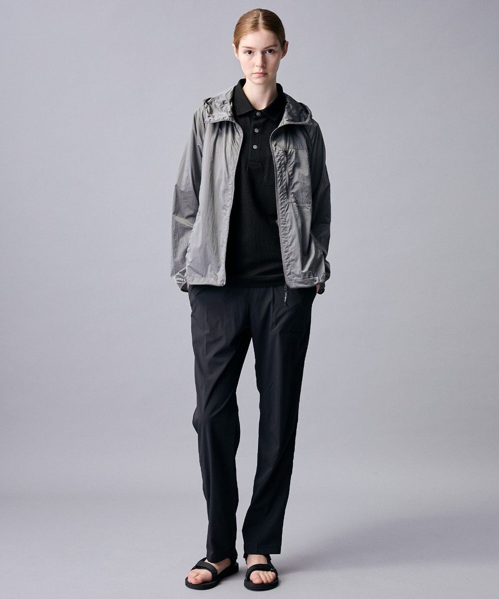 JOSEPH ABBOUD MOUNTAIN 【ゆったり】グリットワッフル　アウトドアポロ シャツ 