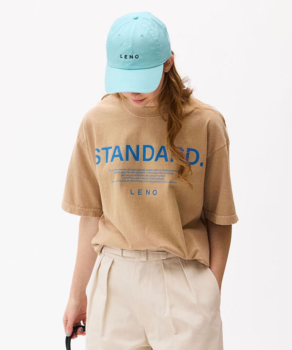 LENO LENO LOGO STONE WASH CAP《UNISEX》/ LENOロゴキャップ 