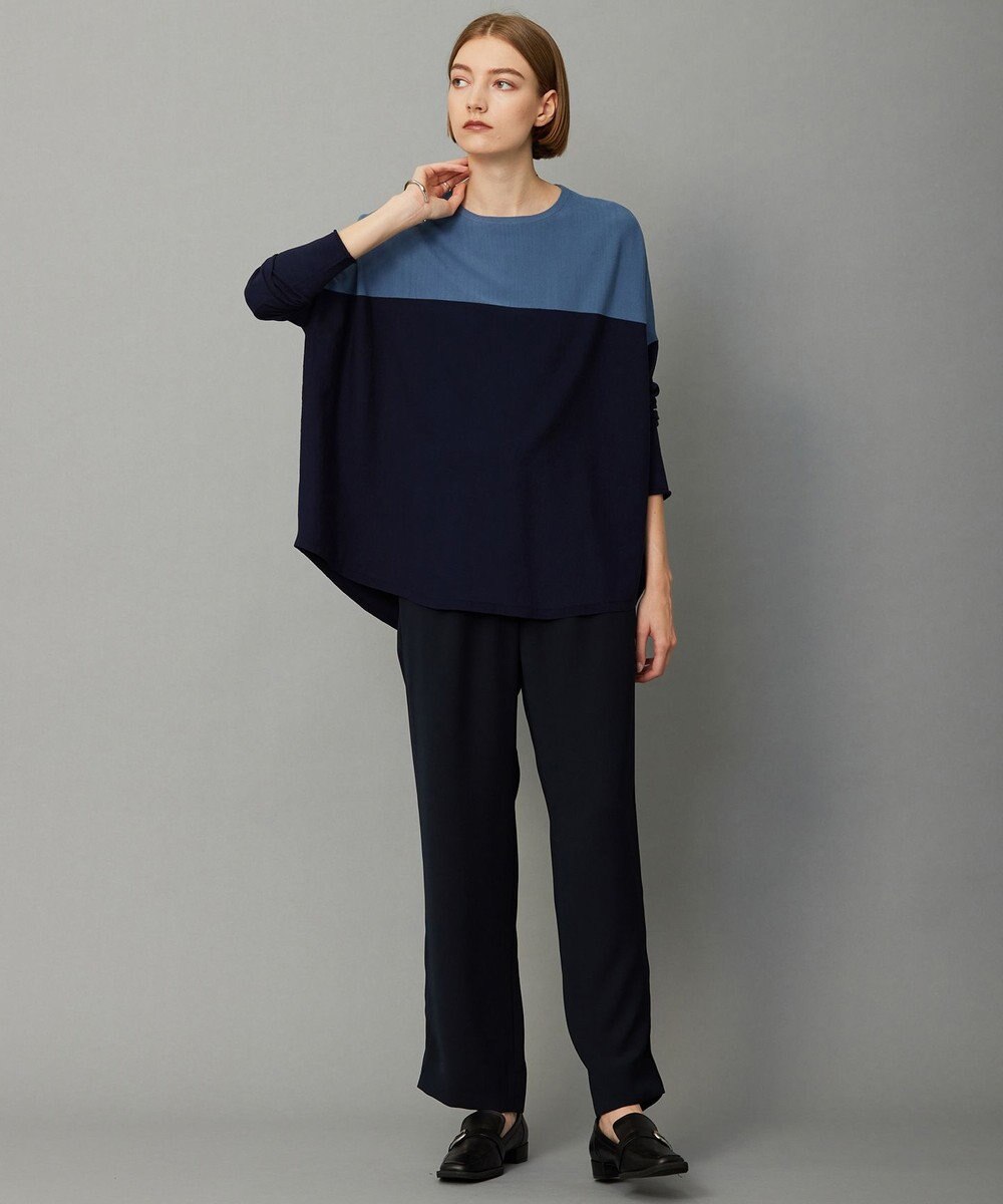 ICB 【洗える】ヴィスコースワイド プルオーバー 