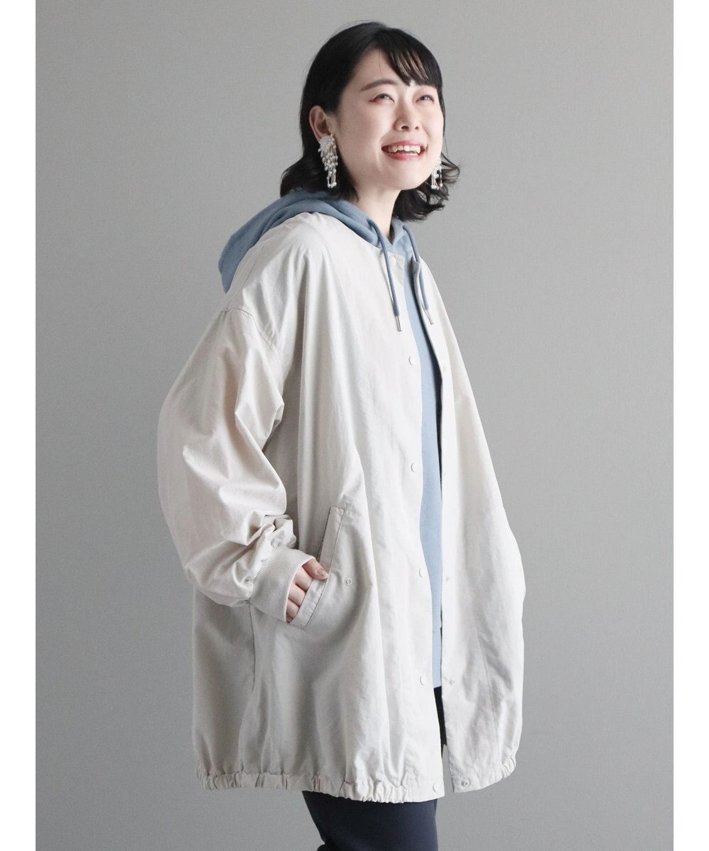 CRAFT STANDARD BOUTIQUE コクーンノーカラーコート 