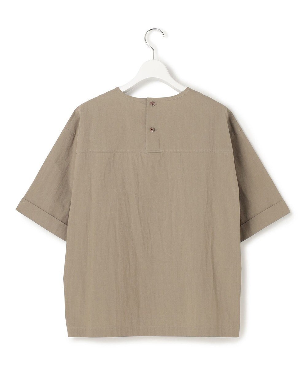 23区 【先行予約/SLOW/一部店舗限定】コットンナイロンタイプライター T ブラウス 