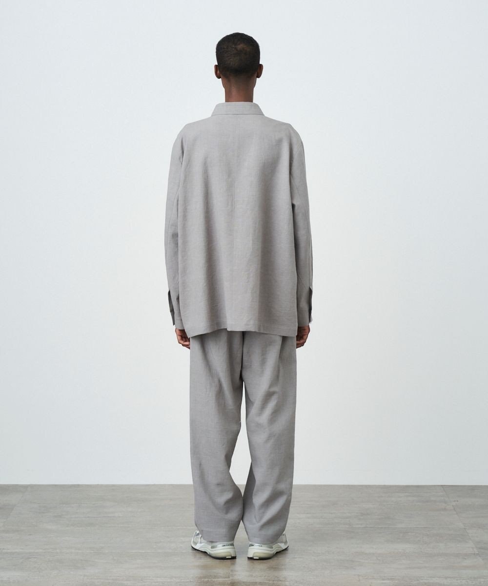 ATON KYOTO TSURIZOME LINEN | シャツジャケット - UNISEX 