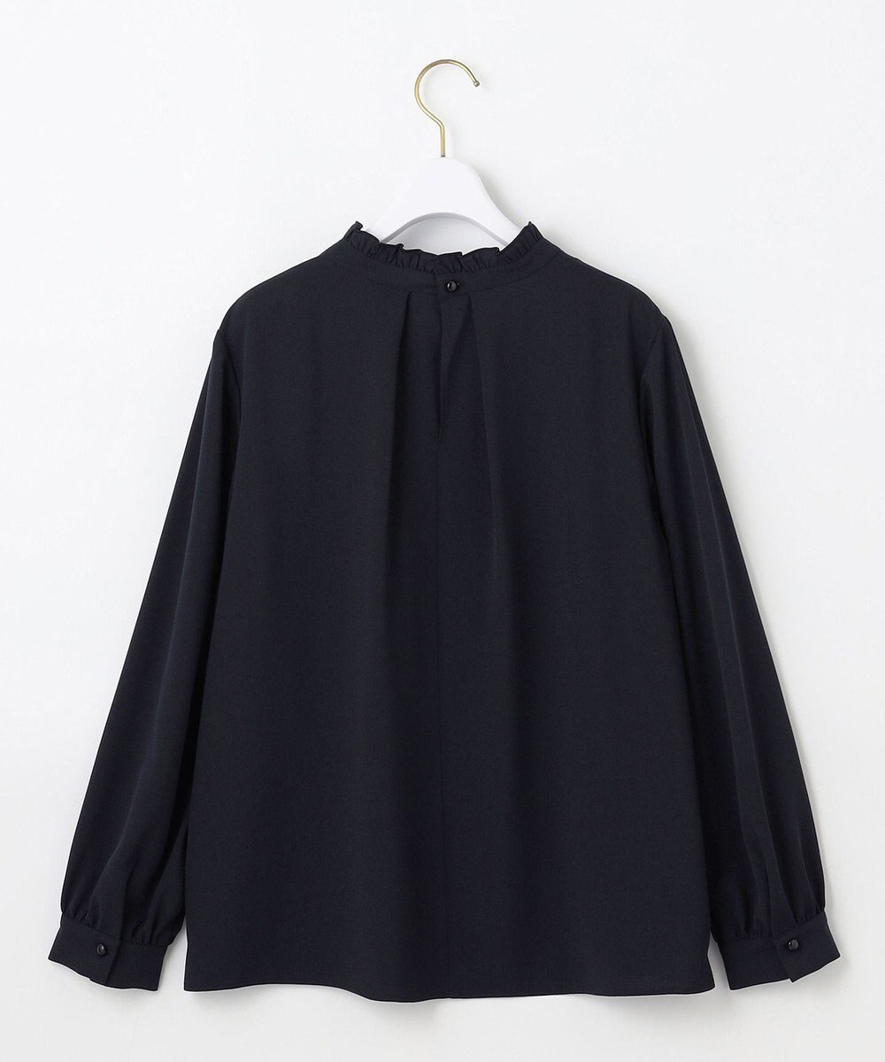 ANY SIS 【洗える】フリルネックスタンド ブラウス 
