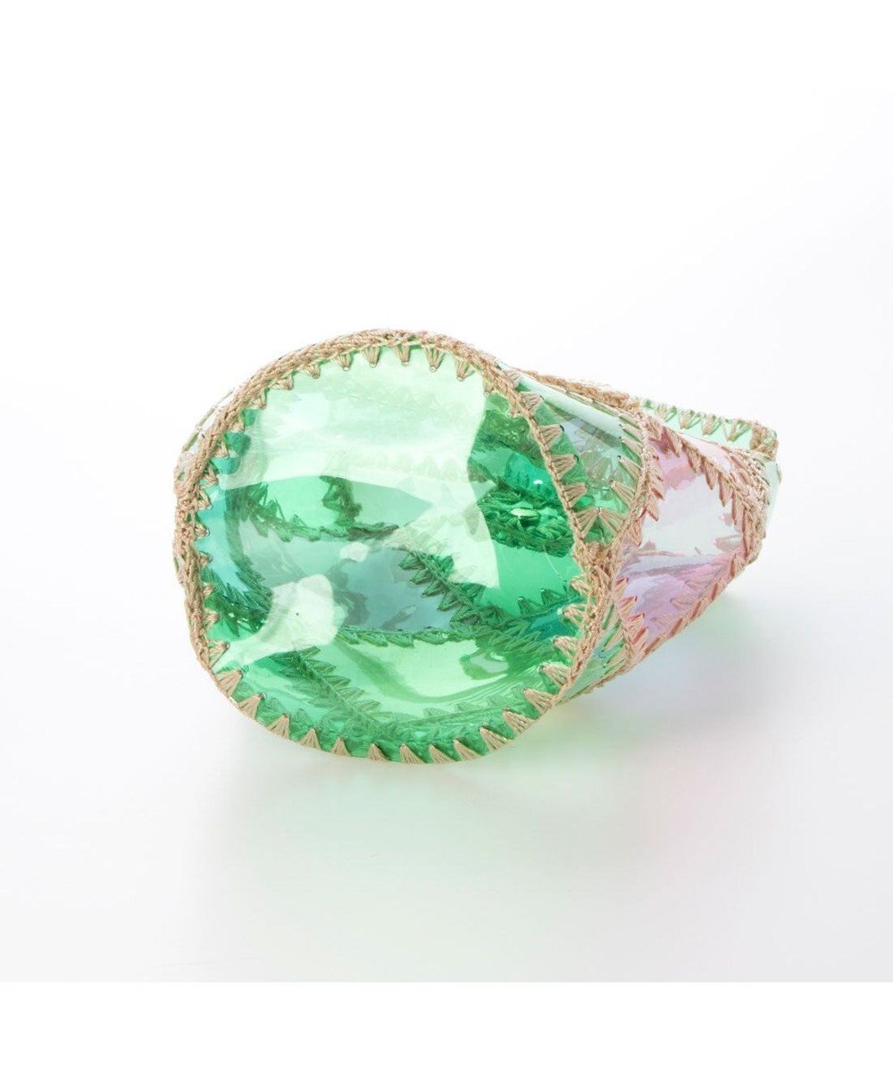 UNBILLION カシュカシュ cachecache / ビニルクロッシェバケツバッグ 