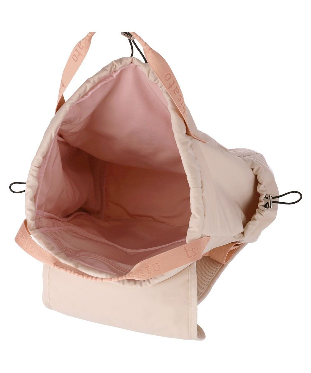 tsumori chisato CARRY ネコメタル リュック 手提げ ハンドバッグ 2way 