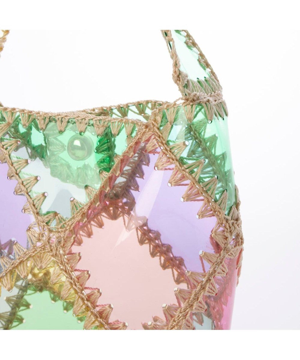 UNBILLION カシュカシュ cachecache / ビニルクロッシェバケツバッグ 