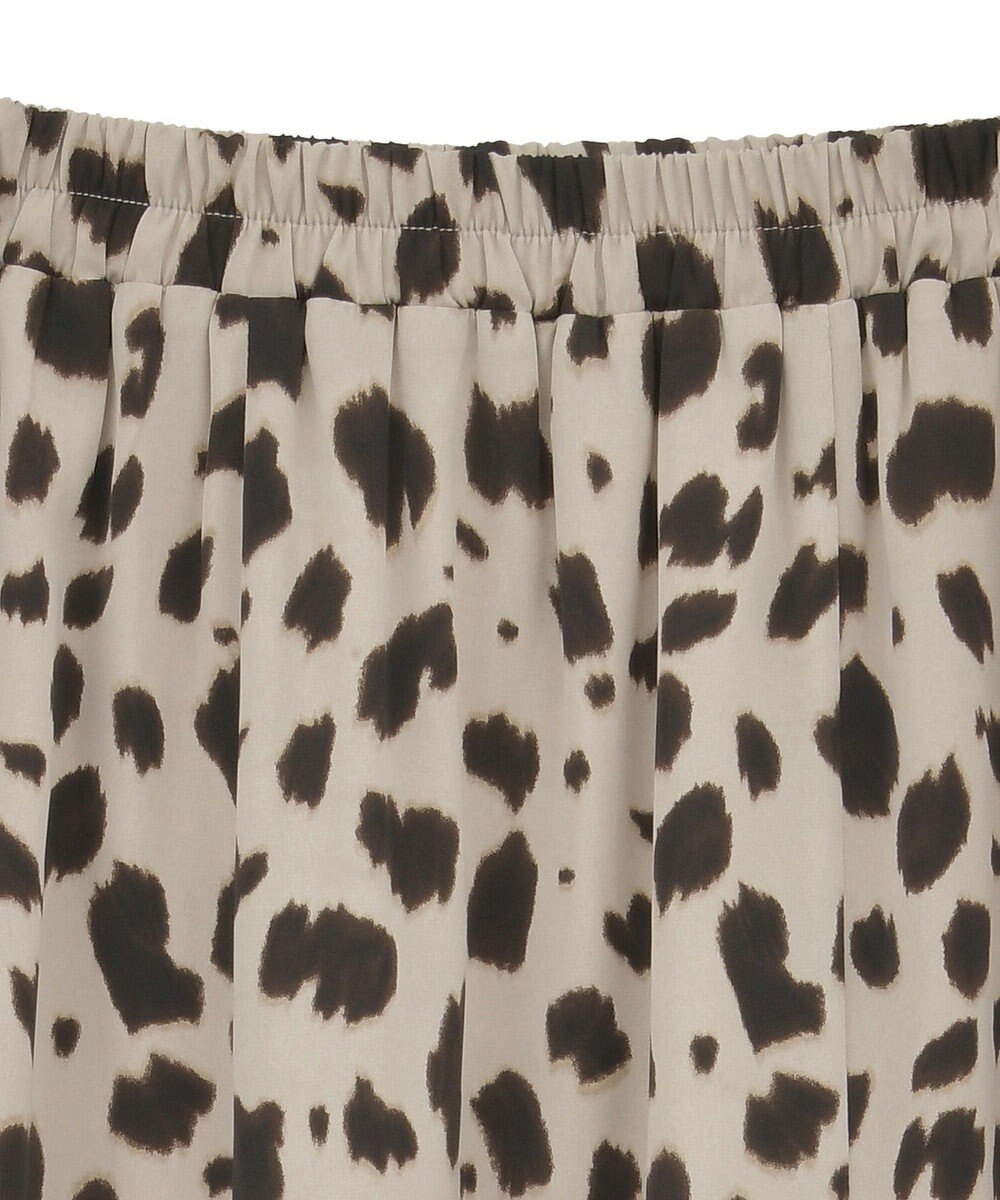 YECCA VECCA アニマル柄プリントマーメイドスカート 