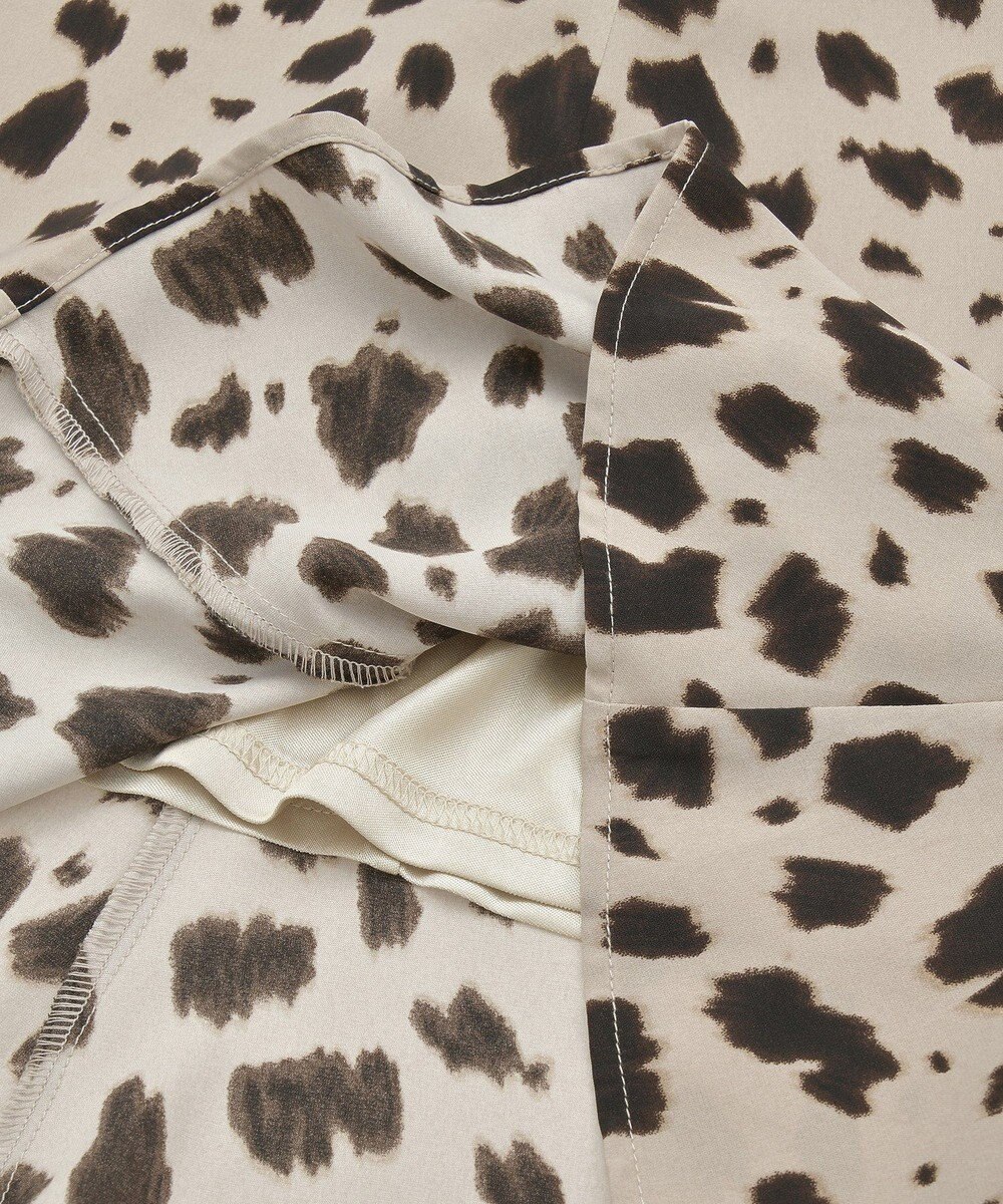 YECCA VECCA アニマル柄プリントマーメイドスカート 