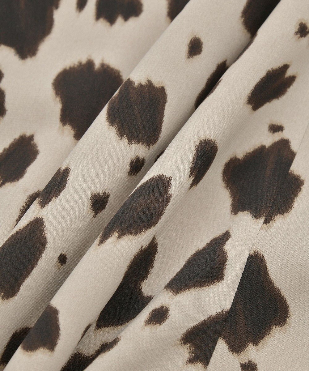 YECCA VECCA アニマル柄プリントマーメイドスカート 