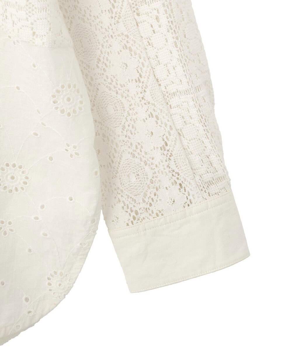 AMERICAN HOLIC レースパッチワークシャツ 