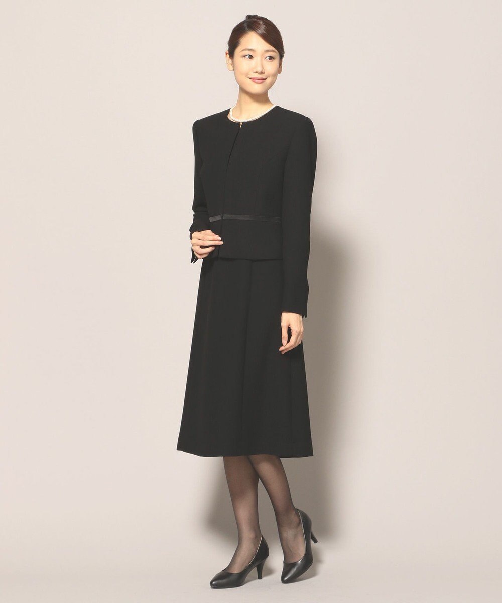 自由区 FORMAL 【オールシーズン対応】バーズアイ ジャケット+ワンピース 