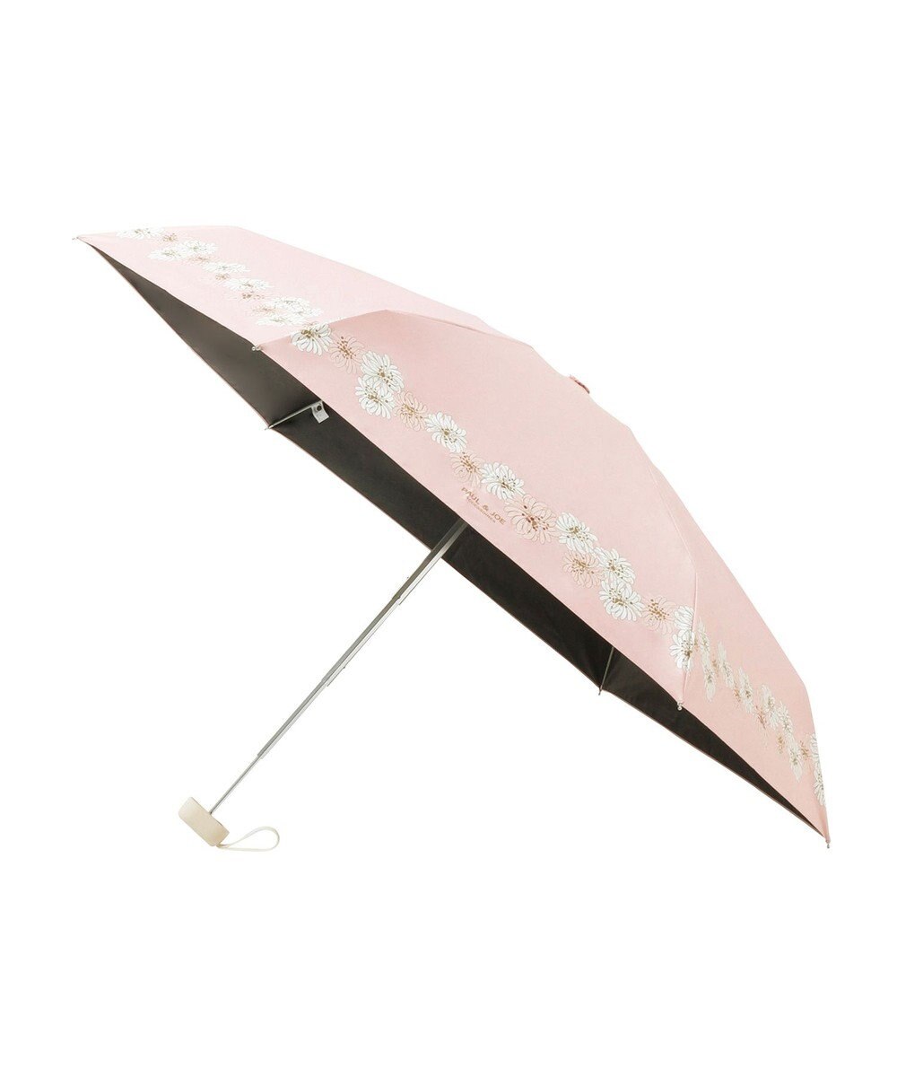 MOONBAT 【WEB限定/一級遮光99.99%】晴雨兼用折りたたみ日傘 ポール&ジョー(PAUL & JOE ACCESSOIRES)クリザンテーム/バイカラー 雨の日OK 遮熱 簡単開閉 UV 晴雨兼用 